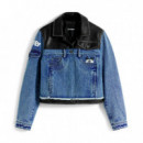 Chaqueta Vaquera Mickey Encerada  DESIGUAL