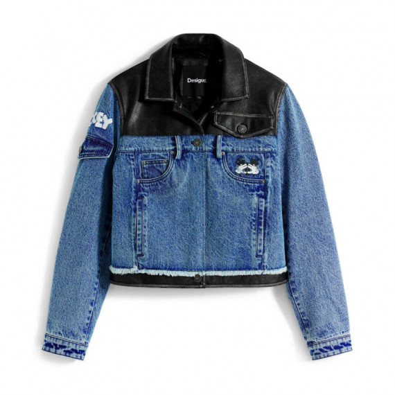 Chaqueta Vaquera Mickey Encerada  DESIGUAL