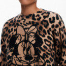 Jersey Minnie Animal Print  DESIGUAL