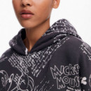Sudadera Mickey Lettering  DESIGUAL