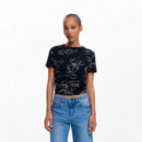 Camiseta Mickey Sketch  DESIGUAL