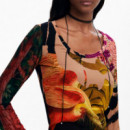 Camiseta Diseñada por Mr. Christian Lacroix  DESIGUAL