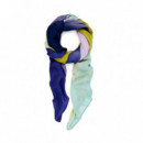 Pañuelo Rectangular Franjas Diagonales  DESIGUAL