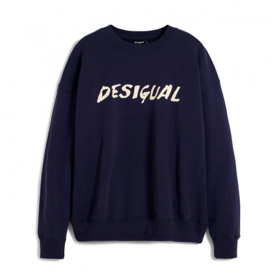 Sudadera Logo Textura  DESIGUAL