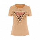 Camiseta Logotipo Triángulo  GUESS