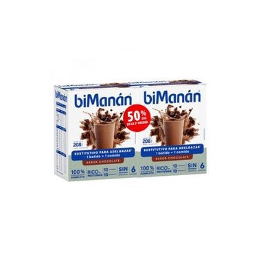 BIMANAN BATIDO CHOCOLATE 2ºUNID 50%