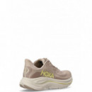 HOKA ONE ONE - Clifton 10 - Raw Linen Stone - 1162030/RAW Linen Stone