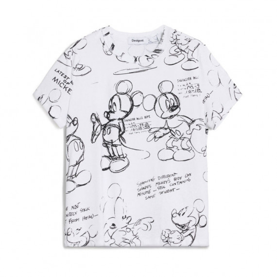 Camiseta Mickey Sketch  DESIGUAL