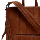 Mochila Efecto Piel Patch Pequeña  DESIGUAL