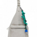 Mochila Efecto Piel Logo Grande  DESIGUAL