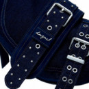 Bolso Vaquero Hebillas Mediano  DESIGUAL