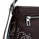 Bolso Efecto Piel Hebilla Mediano  DESIGUAL