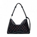 Bolso Efecto Piel Troquelado Mediano  DESIGUAL