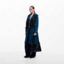 Bolso Efecto Piel Troquelado Mediano  DESIGUAL