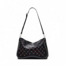 Bolso Efecto Piel Troquelado Mediano  DESIGUAL