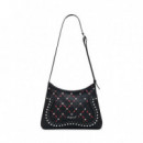 Bolso Efecto Piel Troquelado Pequeño  DESIGUAL