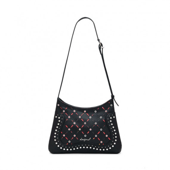 Bolso Efecto Piel Troquelado Pequeño  DESIGUAL