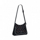 Bolso Efecto Piel Troquelado Pequeño  DESIGUAL