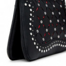 Bolso Efecto Piel Troquelado Pequeño  DESIGUAL