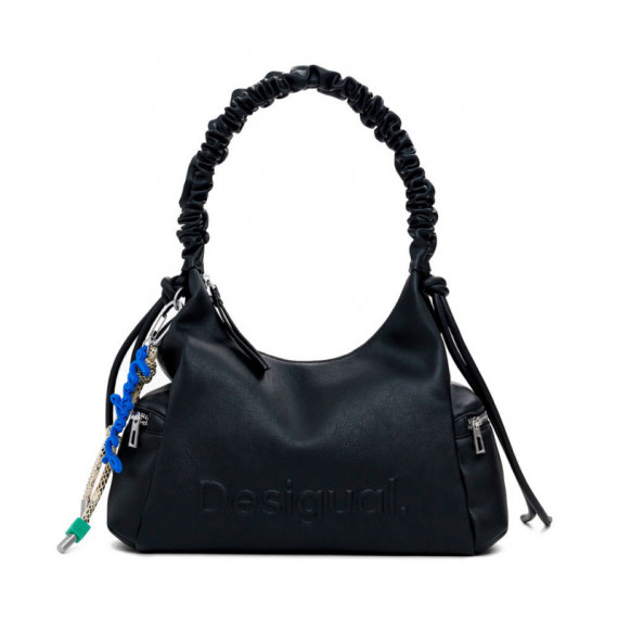 Bolso Logo 3D Asa Fruncida Mediano  DESIGUAL