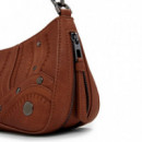 Bolso Efecto Piel Bordados Pequeño  DESIGUAL