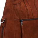 Bolso Efecto Piel Bordados Mediano  DESIGUAL