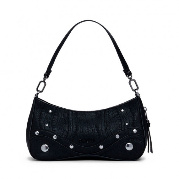 Bolso Efecto Piel Bordados Pequeño  DESIGUAL