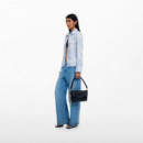 Bolso Logo 3D Solapa Mediano  DESIGUAL