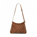 Bolso Efecto Piel Troquelado Mediano  DESIGUAL