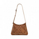 Bolso Efecto Piel Troquelado Mediano  DESIGUAL