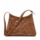 Bolso Efecto Piel Troquelado Mediano  DESIGUAL