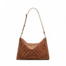 Bolso Efecto Piel Troquelado Mediano  DESIGUAL