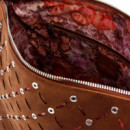 Bolso Efecto Piel Troquelado Mediano  DESIGUAL