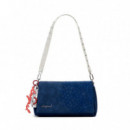 Bolso Cruzado Relieve Mandalas Pequeño  DESIGUAL