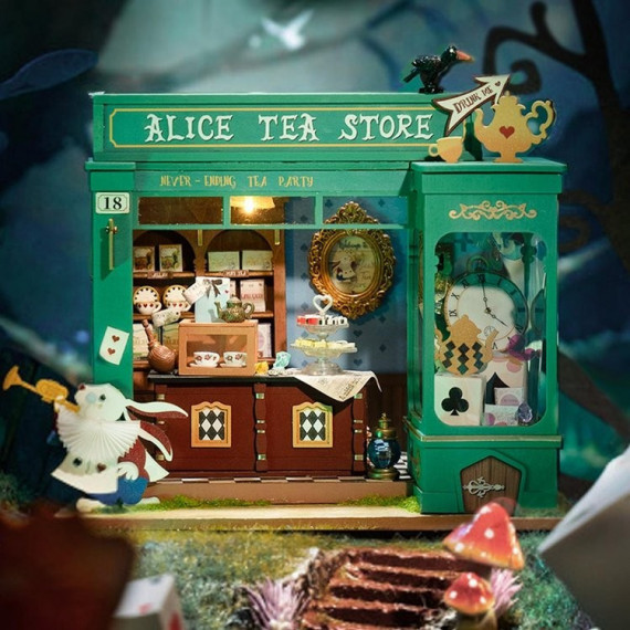 Maqueta Tienda de Té de Alicia  MADNESSTOYS