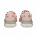 Deportivo Argollas Ante+nylon Rosa  LACOSTE