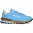 Deportivo Ante+nylon Azulon  LACOSTE