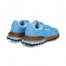 Deportivo Ante+nylon Azulon  LACOSTE