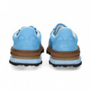 Deportivo Ante+nylon Azulon  LACOSTE