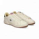 Deportivo Tricolor Piel Hielo  LACOSTE