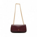 Bolso de Hombro Pequeño con Cadena de Herrajes con Logo Monograma  CALVIN KLEIN JEANS