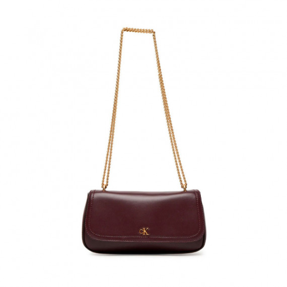 Bolso de Hombro Pequeño con Cadena de Herrajes con Logo Monograma  CALVIN KLEIN JEANS