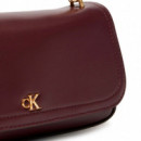 Bolso de Hombro Pequeño con Cadena de Herrajes con Logo Monograma  CALVIN KLEIN JEANS