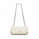 Bolso de Hombro Pequeño con Cadena de Herrajes con Logo Monograma  CALVIN KLEIN JEANS