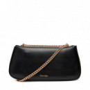 Bolso de Hombro Pequeño con Cadena de Herrajes con Logo Monograma  CALVIN KLEIN JEANS