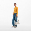 Bolso Mano Patch Tachuelas Mediano  DESIGUAL