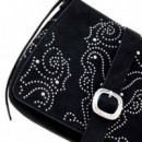 Bolso Cruzado Efecto Piel Tachuelas Pequeño  DESIGUAL