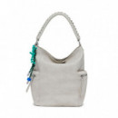 Mochila Efecto Piel Logo Grande  DESIGUAL