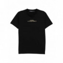 KARL LAGERFELD - T-shirt Crewneck - 990 - 755061554242/990