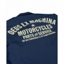 Chaquetas Hombre Chaqueta DEUS EX MACHINA Camperdown Coach Navy